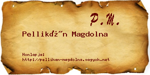 Pellikán Magdolna névjegykártya